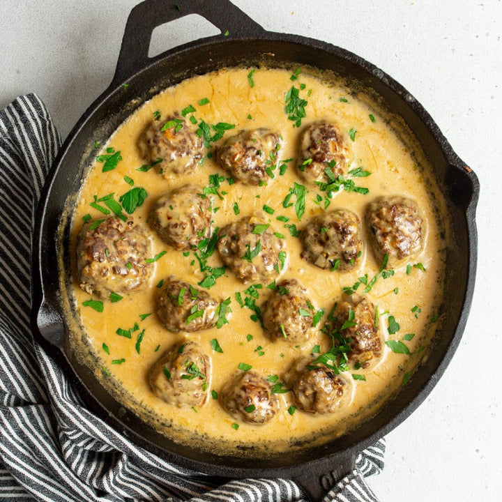 Bison Swedish Meatballs