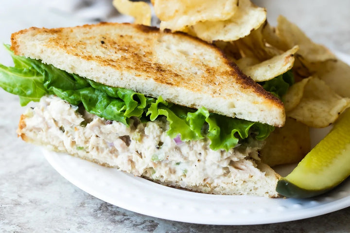Pole Caught Tuna Sandwich
