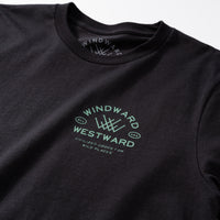 WW Logo Tee | Washed Black