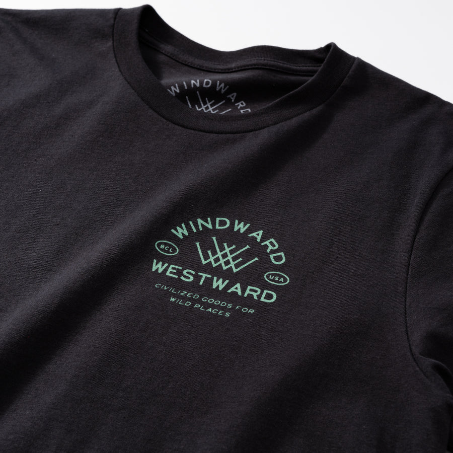 WW Logo Tee | Washed Black